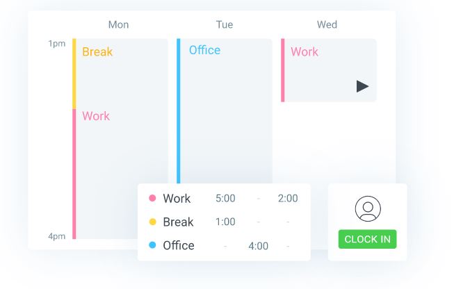 Clockify timesheet