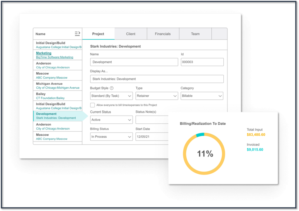 bigtime best law firm software canada