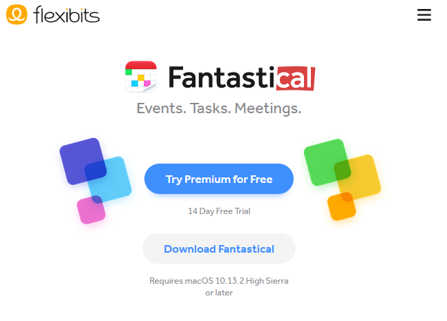 fantastical time blocking app