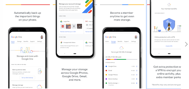 googleone best productivity tools