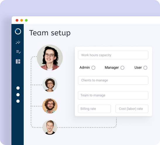 Manage your teams and activities