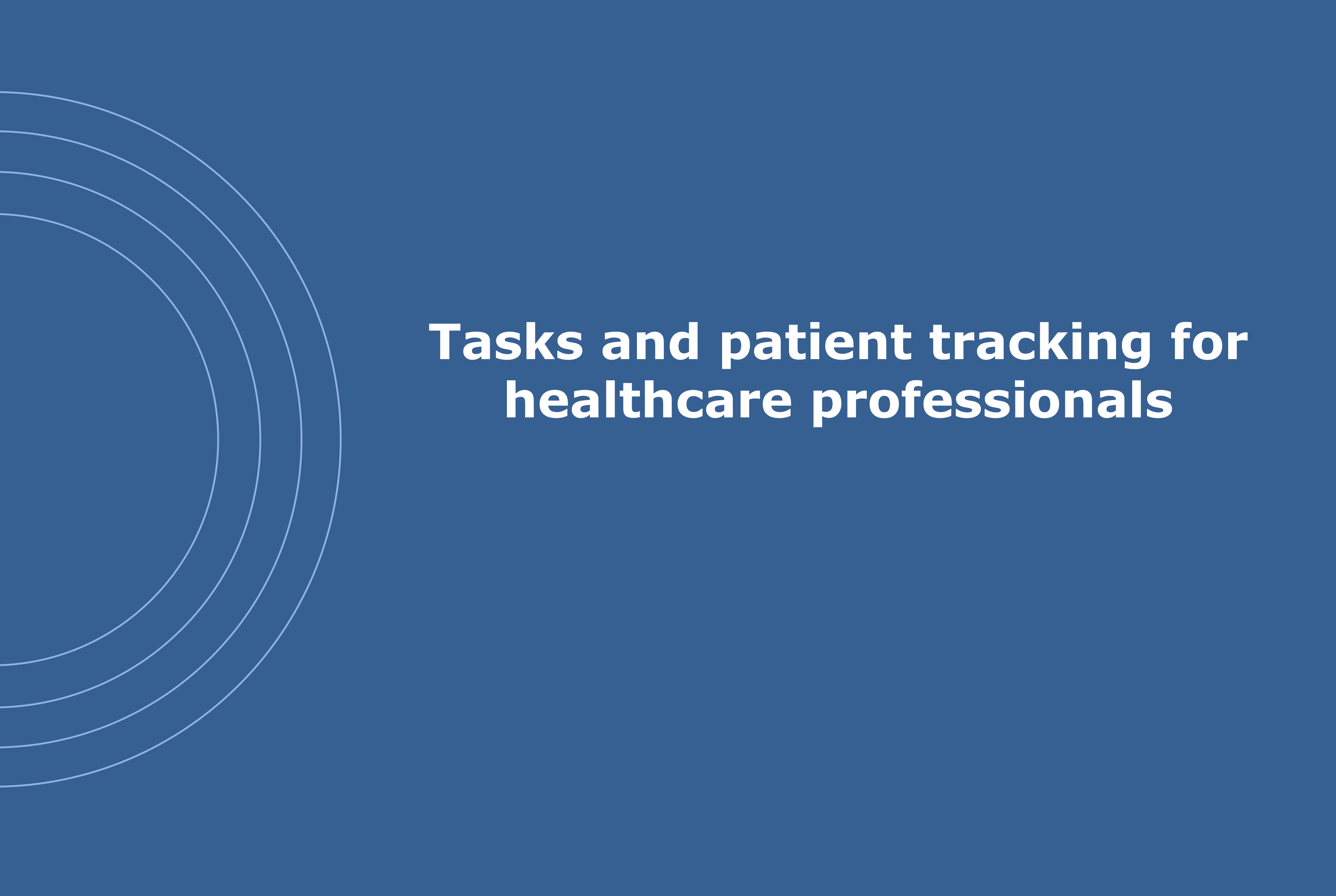 A time tracking for healthcare professionals