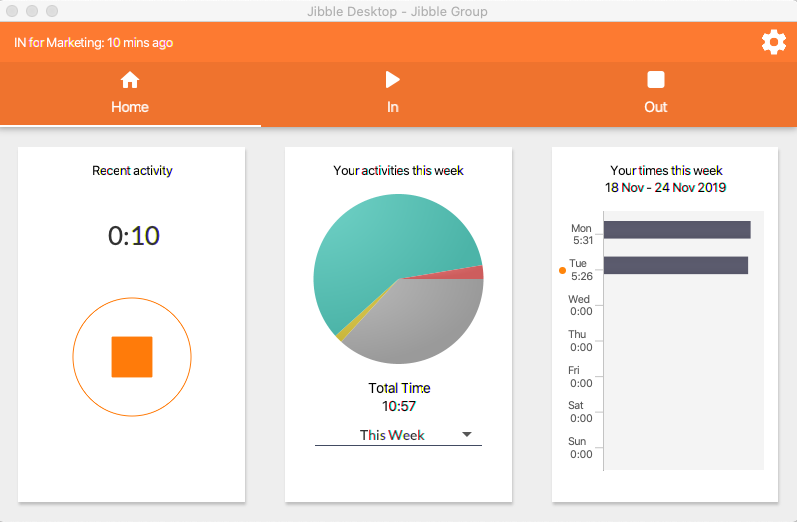 Jibble mobile time tracking