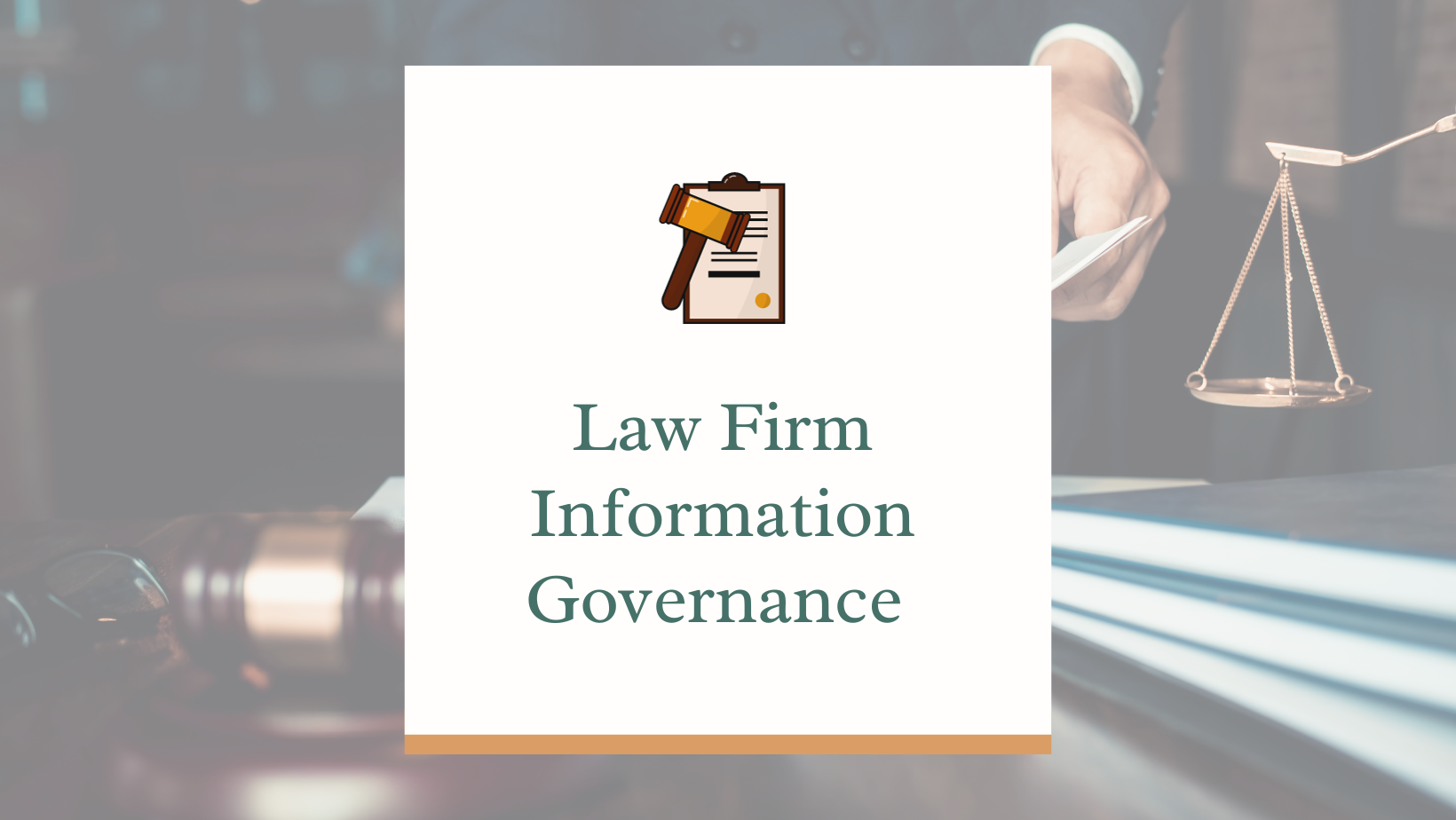 What is Law Firm Information Governance (How Does it Work)