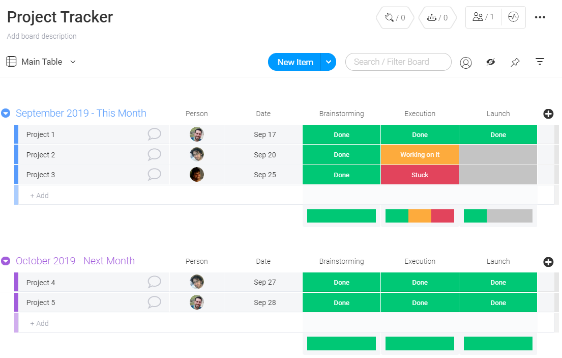 Monday online timesheet software 