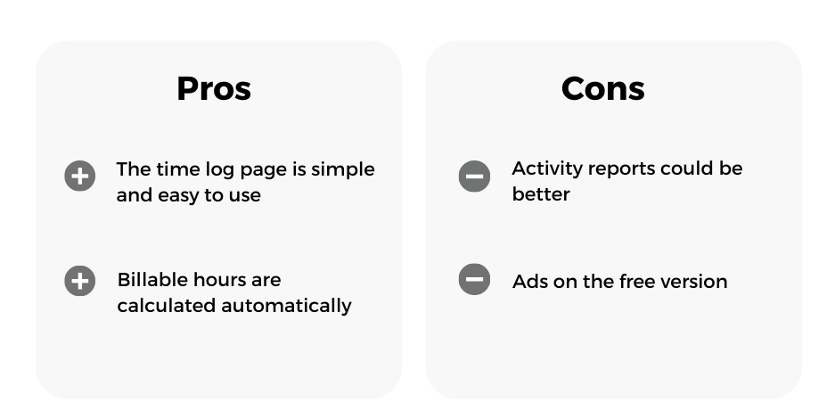 My hours pros and cons