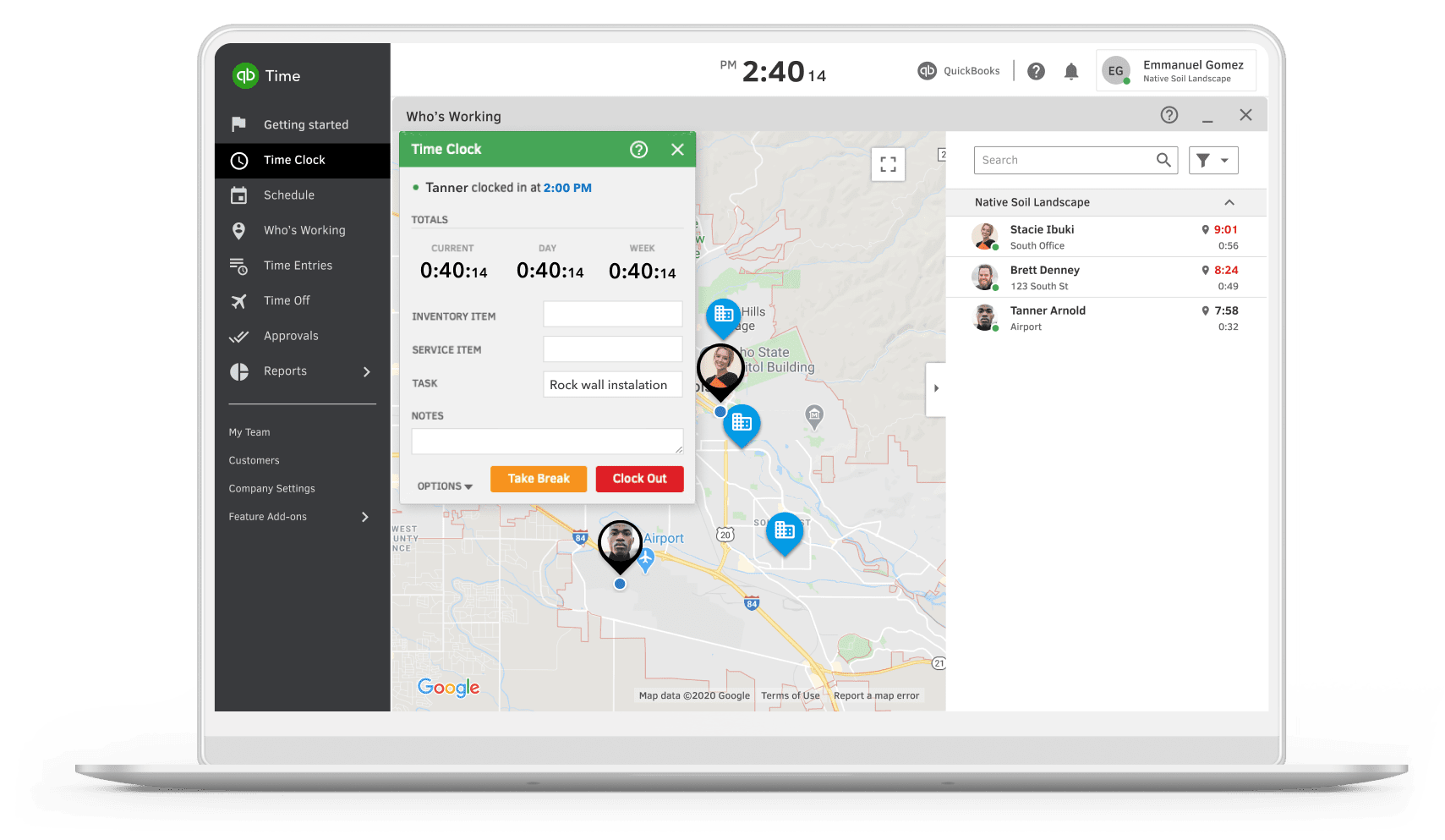 Timesheets by QuickBooks