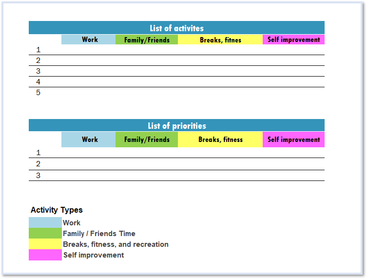 time mapping