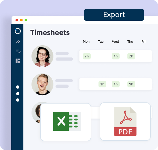 Time Analytics timesheets